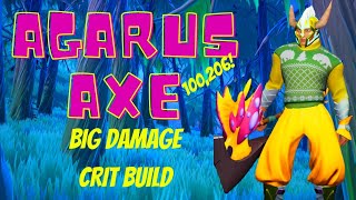 Dauntless Agarus Axe BIG DAMAGE Build [upl. by Shirk]