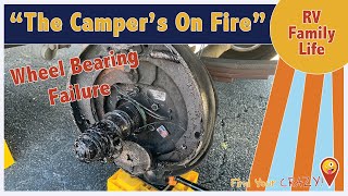 Wheel Bearing Failure On The Interstate  Full time RV family of 9 [upl. by Ingamar]