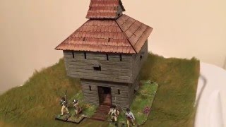 4Ground Blockhouse Review Warlord Games Liberty or Death Box Set [upl. by Starlin]