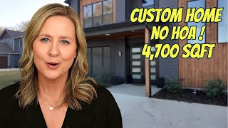 HUGE Custom Home with NO HOA in Dallas Suburb of Coppell Texas [upl. by Gintz776]