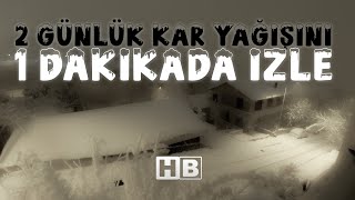 İstanbul Büyük Kar Yağışı 2021  Snow is Coming istanbul çamlıca kar [upl. by Latsyrc712]