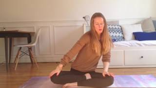 Serie de yoga detox  détente digestive et mental  wwwclaireandreewitchcom [upl. by Jacob]