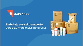 Embalaje para el transporte aéreo de mercancías peligrosas [upl. by Biagio]