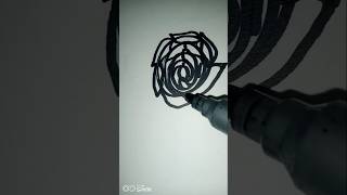 Easy flower drawing for beginners arttrendingshorts [upl. by Lamoree613]