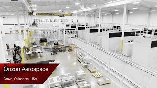 Flexible manufacturing system for American aerospace customer [upl. by Buxton]