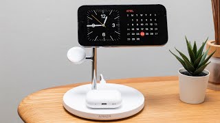 Anker MagGo Wireless Charging Station 3in1 Stand Quickly Top Up Your Phones Battery [upl. by Juliet620]