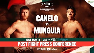 Canelo vs Munguia POSTFIGHT PRESS CONFERENCE  CaneloMunguia [upl. by Etteniuq]