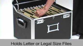 Vaultz® Mobile File Chest—Ideastream Consumer Products LLC [upl. by Eisele]