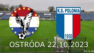 Sokół Ostróda  Polonia Pasłęk 13 22102023 [upl. by Bryanty226]