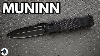 Real Steel Muninn Folding Knife  Overview and Review [upl. by Jobina953]