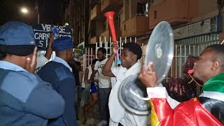 MOÇAMBIQUE HOJE 22h00 GREVE DAS PANELAS PRESIDENTE MANDOU O POVO FEZ Greve no Bairro Alto Maé em [upl. by Sydel]