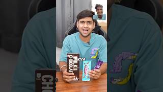 Mr Beast Feastables vs India chocolates shorts youtubeshorts [upl. by Rakia638]