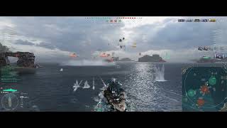 World of Warships Replay TIRPITZ  Druck Druck Druuuck [upl. by Assenaj324]