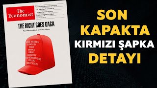 The Economistin son kapağında kırmızı şapka detayı [upl. by Loziram]