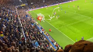 SCENES AS TROSSARD SCORES 😍 Chelsea 22 Arsenal 211023 [upl. by Hael588]