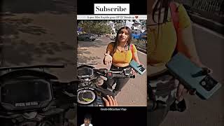 ladiki ne ladke ko kiya paros funny comedy prank bike viralword motovlog KAKAKINGgaming [upl. by Hayalat]