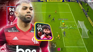 Gabigol 97 Grátis Jogando muito no eFootball 23 Mobile [upl. by Anaiv]