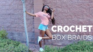 BOMB 30in CROCHET BOX BRAIDS Ft Divatresscom [upl. by Nyrat]