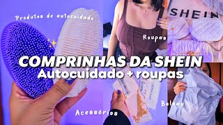 COMPRINHAS DA SHEIN🛍️💖produtos de autocuidado  roupas  acessórios [upl. by Htenay]