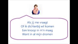 wie wordt junior 2013 Lotte  zie ik je staan lyrics [upl. by Adnilreh]