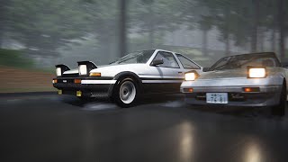 AE86 VS Mr2 aw11 [upl. by Debor]