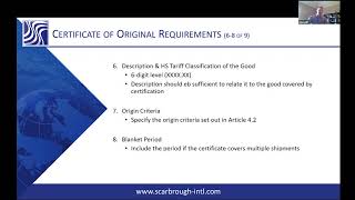 HTS Classification on USMCA certificate of origin [upl. by Najram]