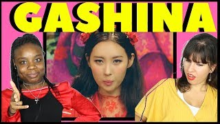 BRITISH PEOPLE REACT TO SUNMI  GASHINA [upl. by Lynsey498]