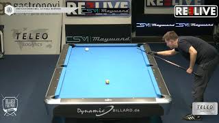 Nils Johanning vs Roger Pelke Dienstagsturnier 9 Ball 5112024 Billardfreunde Bremen [upl. by Anead]