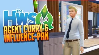 SIMS 4 HWSQ 💛 038 AGENT Curry amp INFLUENCEPan [upl. by Ful606]