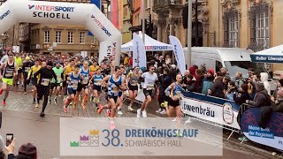 Dreikönigslauf Schwäbisch Hall 2024 [upl. by Nodal]