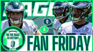 Eagles Fan Friday LIVE QampA  Weekly Recap OTAs John Ross Signed DeVante Parker Retired amp More [upl. by Volkan932]