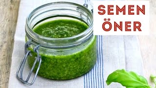 🔊👨‍🍳 GARANTİLİ 💯 KOLAY HERKESİN YAPABİLECEĞİ PESTO SOS TARİFİ ✅  Yemek Tarifleri [upl. by Hayyifas733]