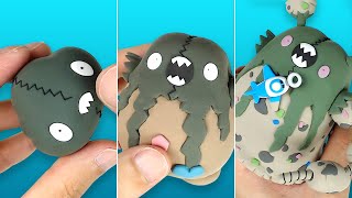 Pokémon Sword amp Shield Clay Art Trubbish line Trubbish Garbodor Gigantamax Garbodor [upl. by Helsell]