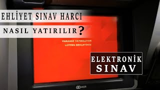 Ehliyet Sınav Harcı Yatırma 2020  Ziraat ATM [upl. by Ayotahc]