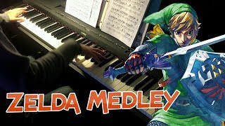 Zelda Piano Medley Ocarina of Time Nostalgia Edition [upl. by Ayaj]