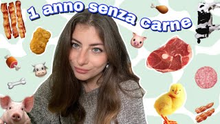 Non mangio carne da un anno🌱  essere vegetariani [upl. by Alikam]