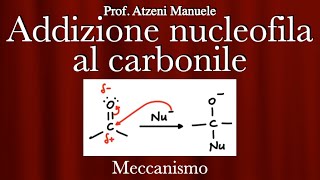 Addizione nucleofila al gruppo carbonilico L99 ProfAtzeni ISCRIVITI [upl. by Laucsap]