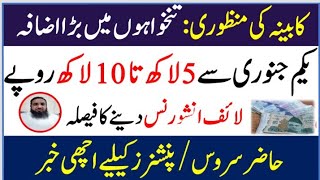 Salary Increase in Punjab  Life Insurance Updates in KPK  Good News for Employees amp Pensioners [upl. by Bolger]