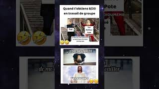 les travaux de groupe memes fun humour youtubeshorts funny [upl. by Cruce]