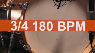 🔴 180 BPM BPM 34 Kick Drum Metronome [upl. by Nahsad520]