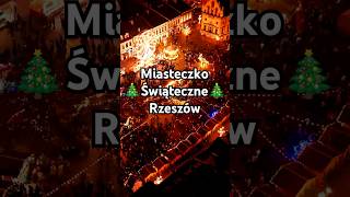 Miasteczko Świąteczne 2024 rzeszów stolicainnowacji christmas poland [upl. by Mazel321]