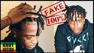 100 PROOF FAKE DREADS of Ski Mask The Slump God [upl. by Sascha]