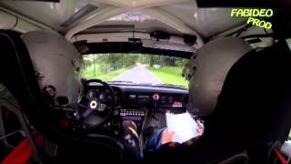 Rallye du Chablais 2015 Stéphane POUDREL ES6 [upl. by Anoirb]