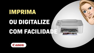 Como usar a Canon PIXMA TS3451 para imprimir ou digitalizar [upl. by Ninehc282]