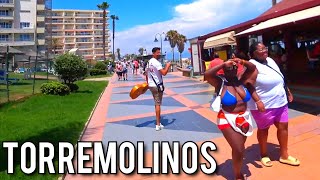 TORREMOLINOS  LA CARIHUELA🇪🇸 Live Tour Costa del Sol Andalucía Malaga Spain Summer 4K [upl. by Pascoe]