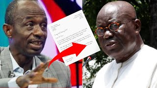 A LETTER FROM ASIEDU NKETIA TO WRN NANA ADDO THE PRESIDENT [upl. by Hutton]