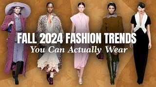 The 10 Best Wearable amp Classy Fall 2024 Fashion Trends [upl. by Adon]