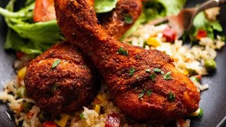 Crispy Baked Chicken Drumsticks [upl. by Alrahc]