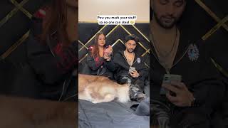 Who else does that🤭 trending youtubeshorts viralvideo trending comedy funny nazmeen [upl. by Aylmer]