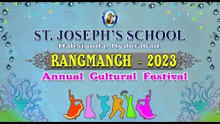 ST JOSEPHS SCHOOL ANNUAL CULTURAL FESTIVAL RANGMANCH  2023 ON JANUARY 27TH amp 28TH [upl. by Mehsah]